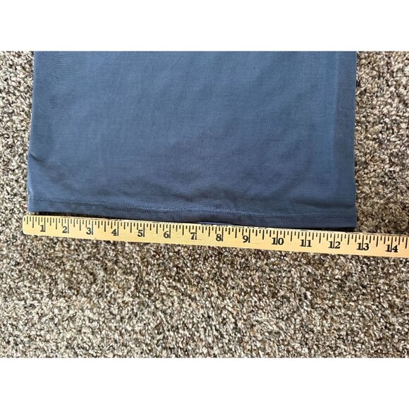 Sienna Sky Slate Blue Spaghetti Strap Wide Leg Cropped Jumpsuit‎ Size M Side tie - Picture 11 of 12